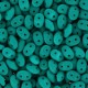 SuperDuo perlen 2.5x5mm Neon - Dark Emerald